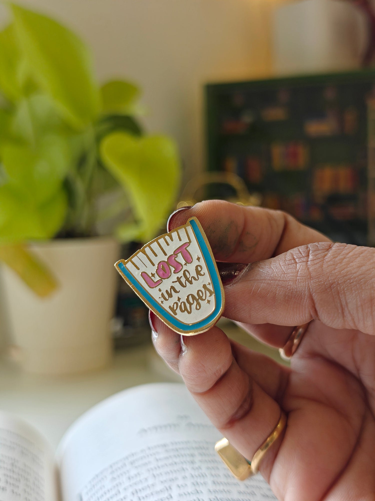 Bookish Enamel Pins
