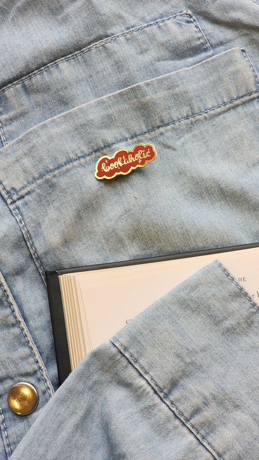 Bookaholic - Bookish Enamel Pin