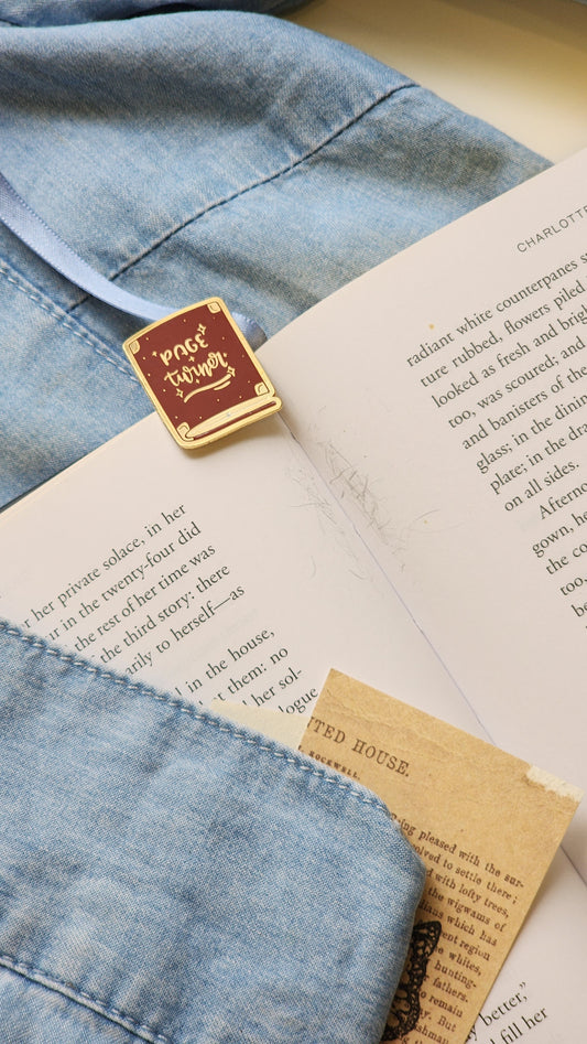 Page Turner - Bookish Enamel Pin