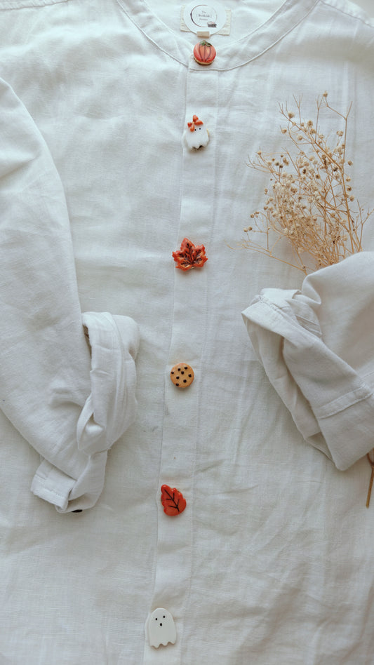 Button Covers - Halloween Themed