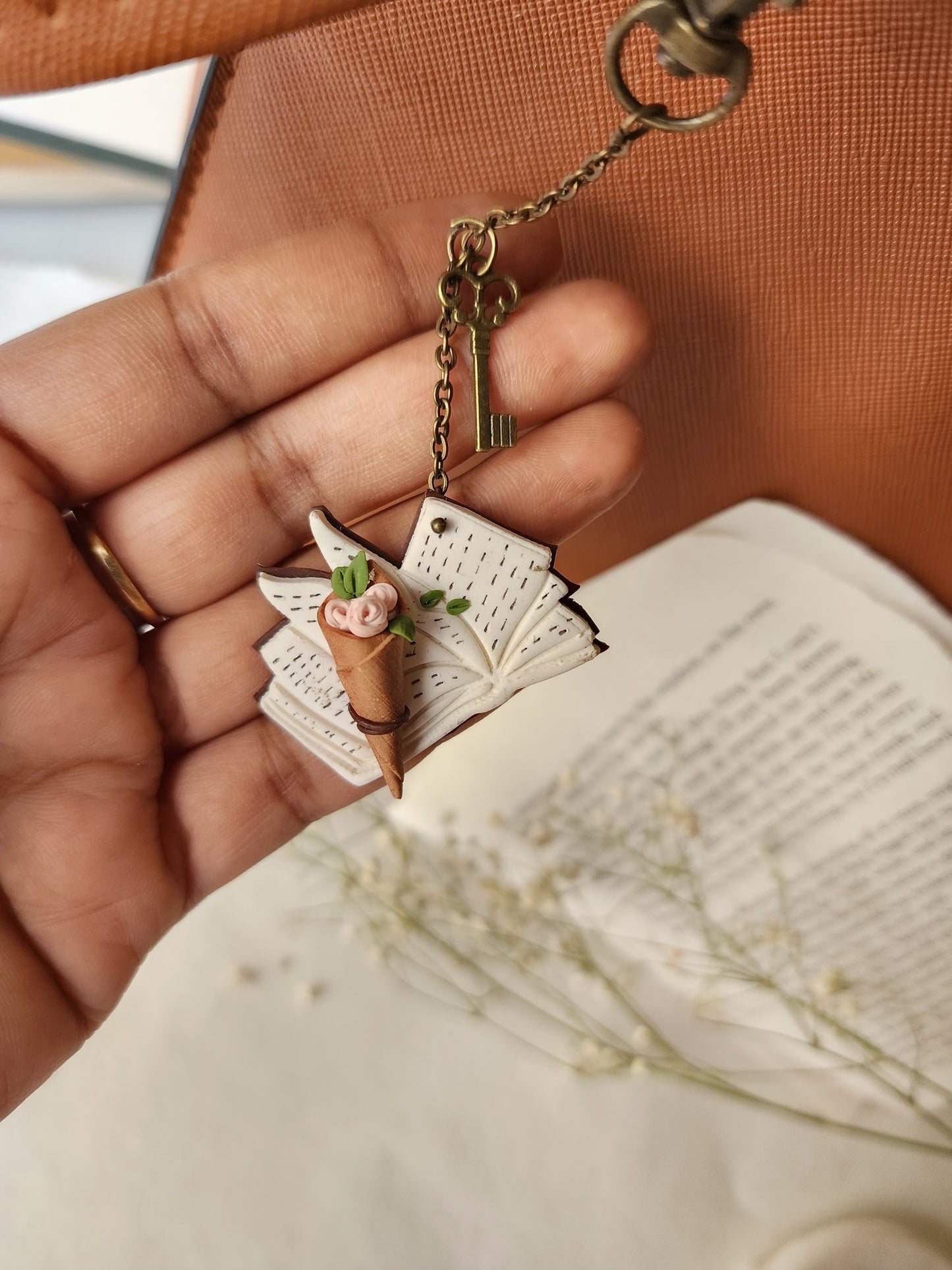 Open-Book - Bag Charm