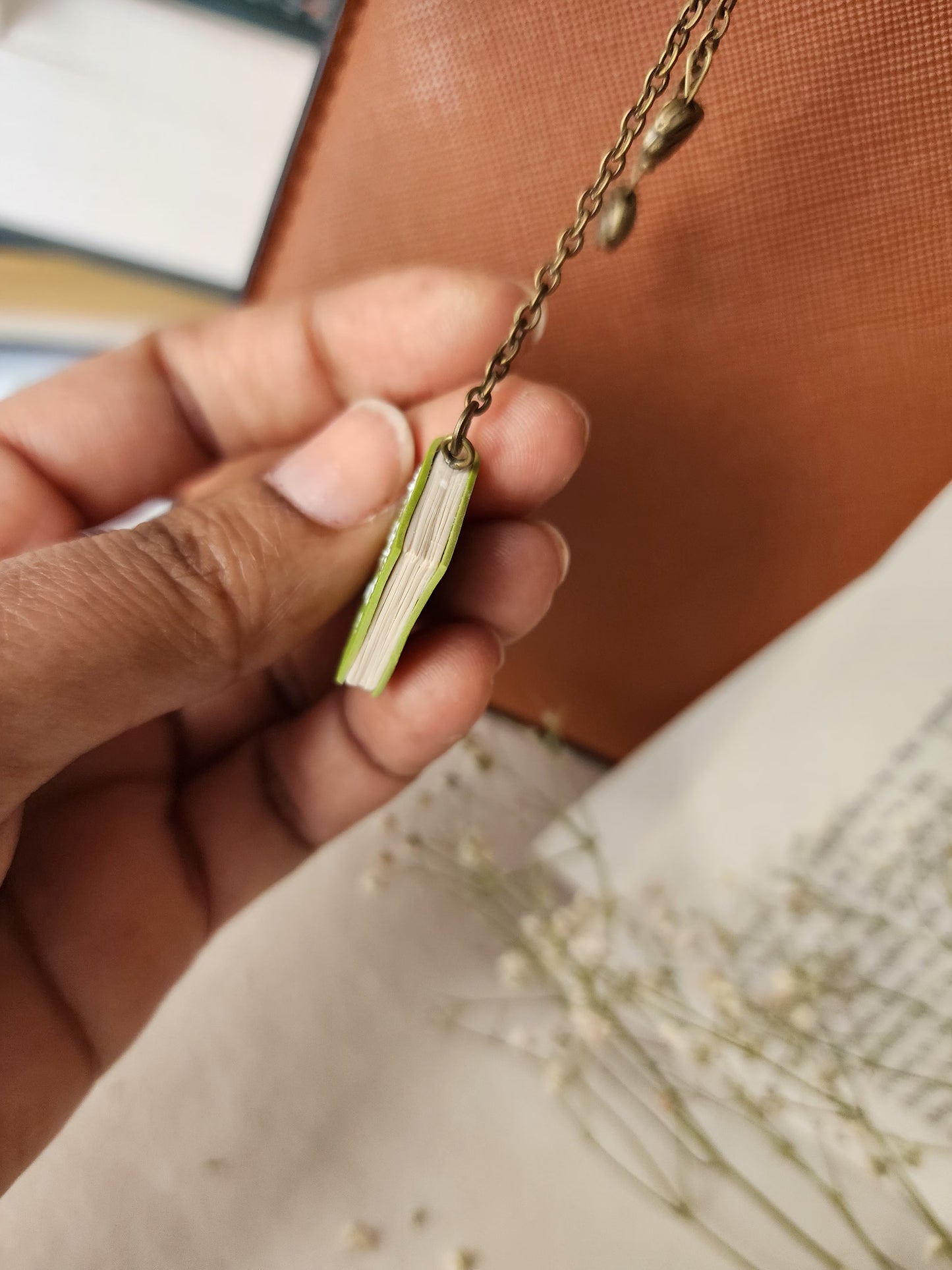 Wildflower Book - Bag Charm