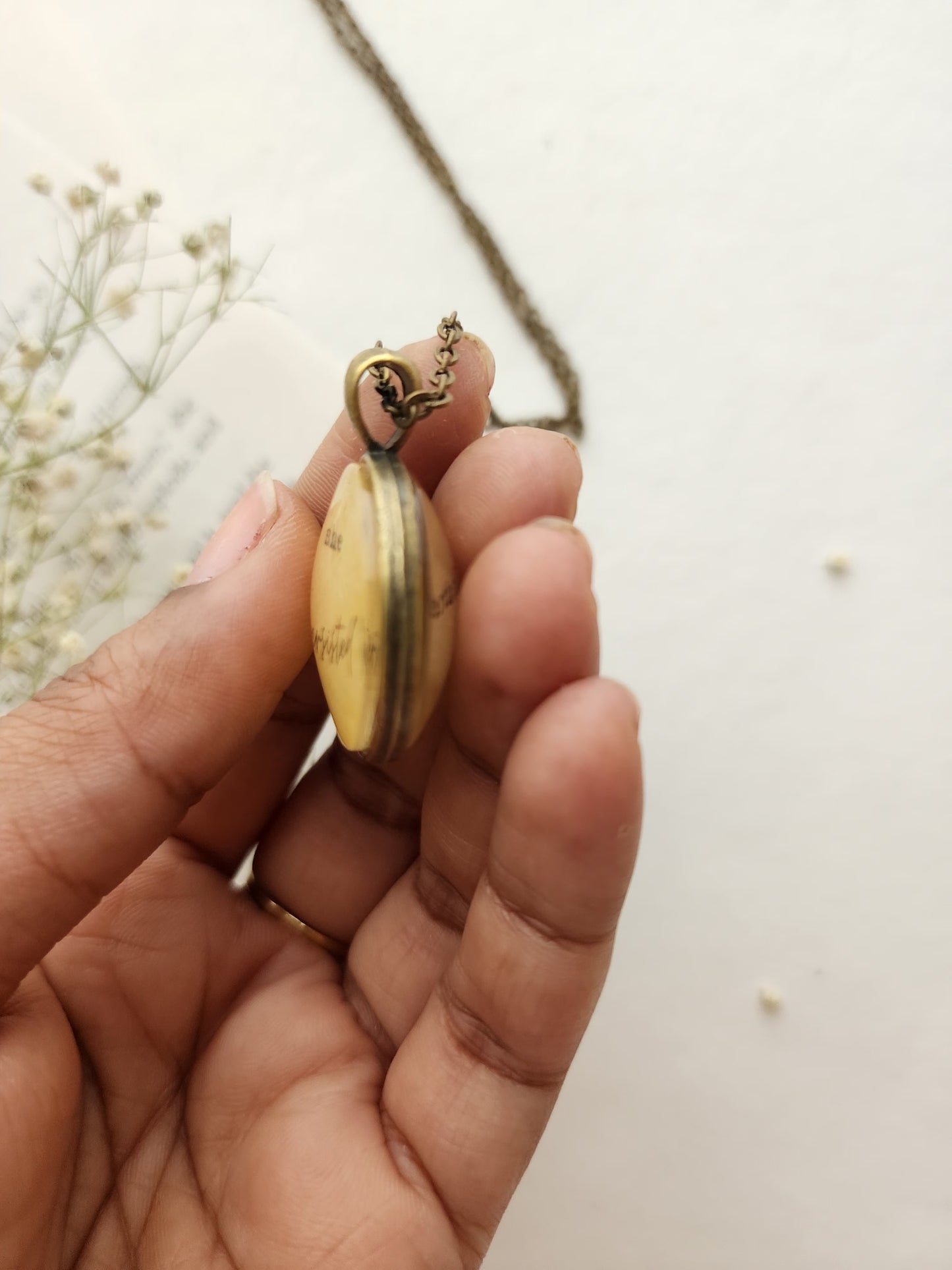 "Nevertheless, she persisted” Quote Pendant