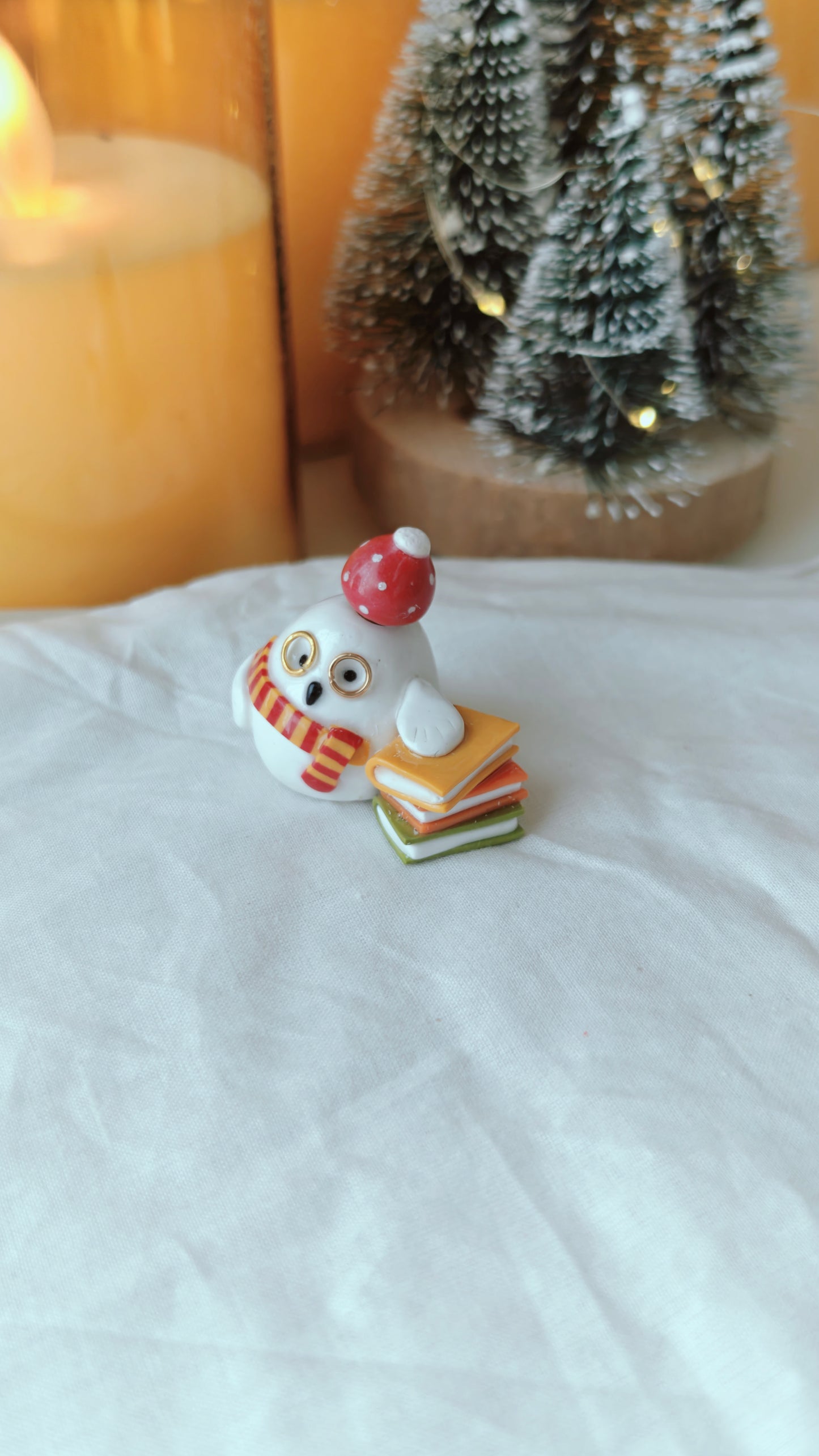 Christmas Owl Spinner