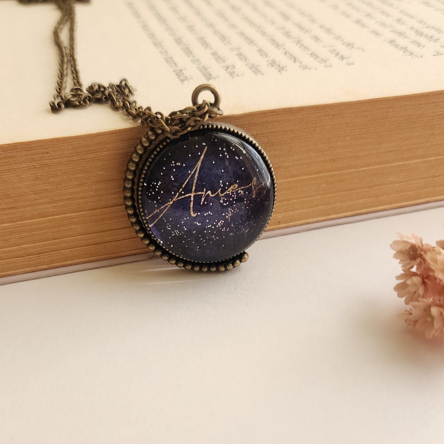 Aries Zodiac Pendant