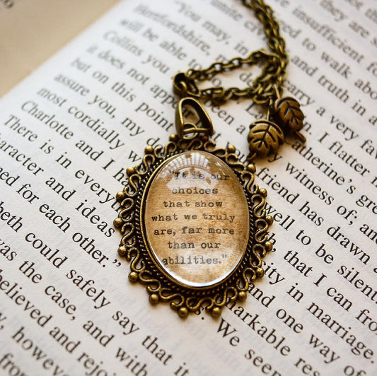 Albus Dumbledore Quote Pendant