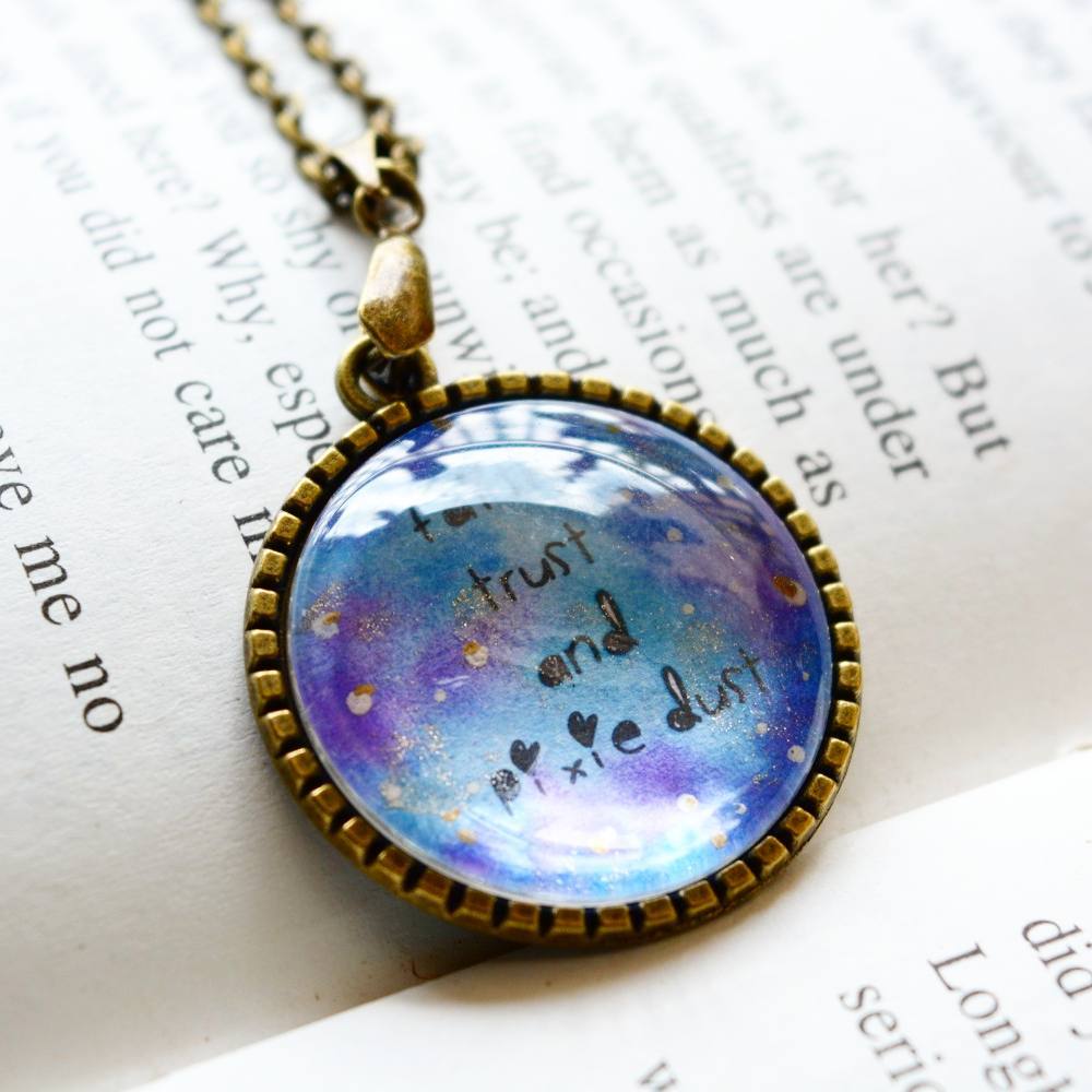 Faith, Trust and Pixie Dust - Peter Pan Keychain