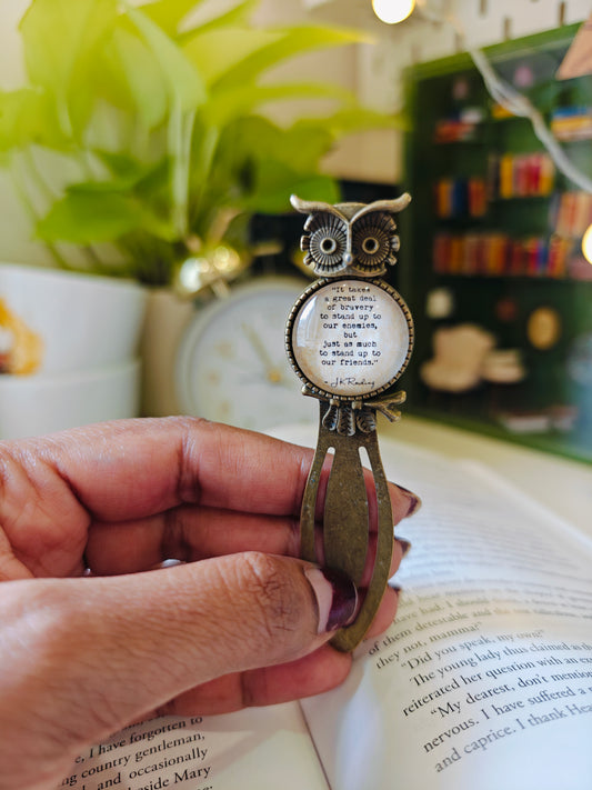 "It is our abilities..." Dumbledore Quote Bookmark