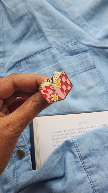 Cute Book - Bookish Enamel Pin