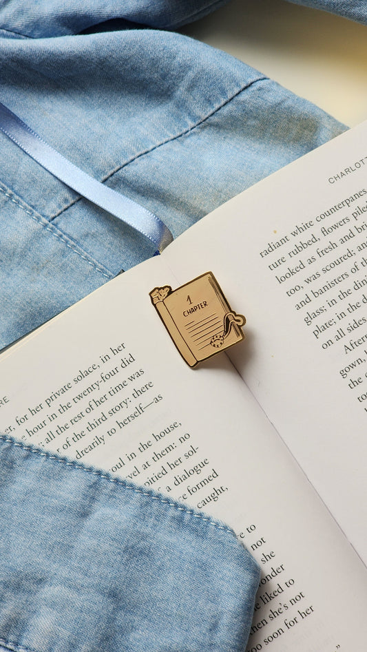 Chapter 1 - Bookish Enamel Pin