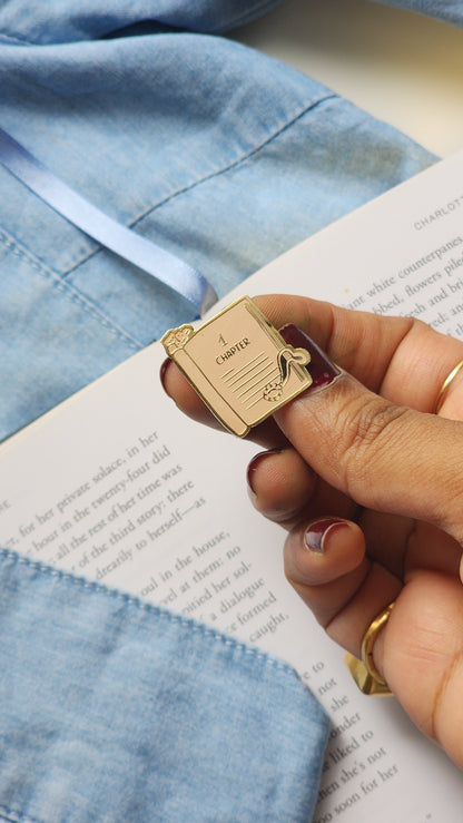 Chapter 1 - Bookish Enamel Pin