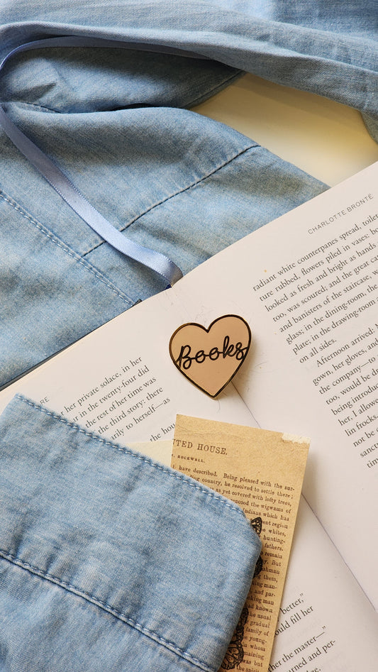 Books - Bookish Enamel Pin