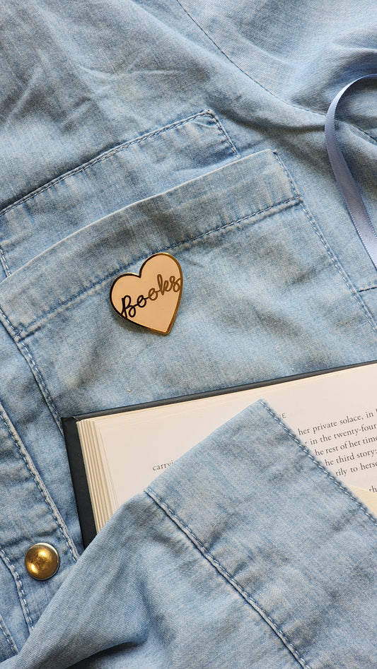 Books - Bookish Enamel Pin
