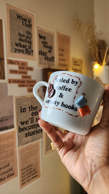 Fueled by Coffee and Smutty Books Mug