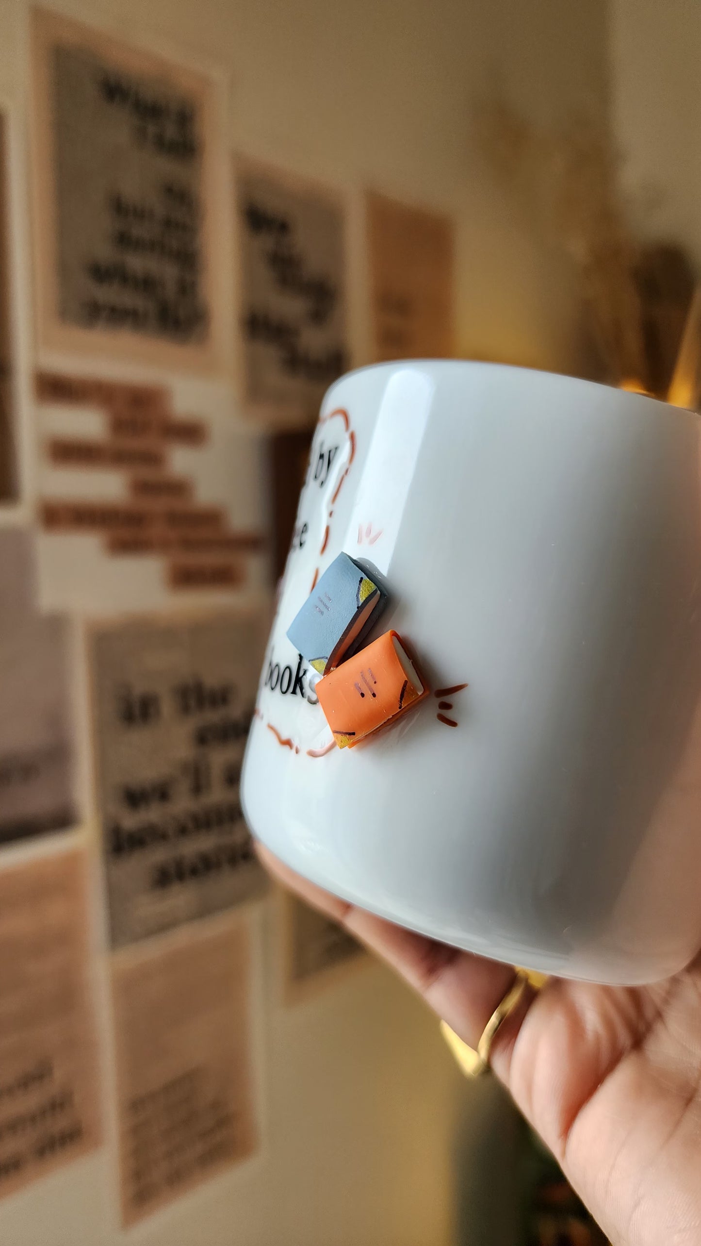 Fueled by Coffee and Books Mug