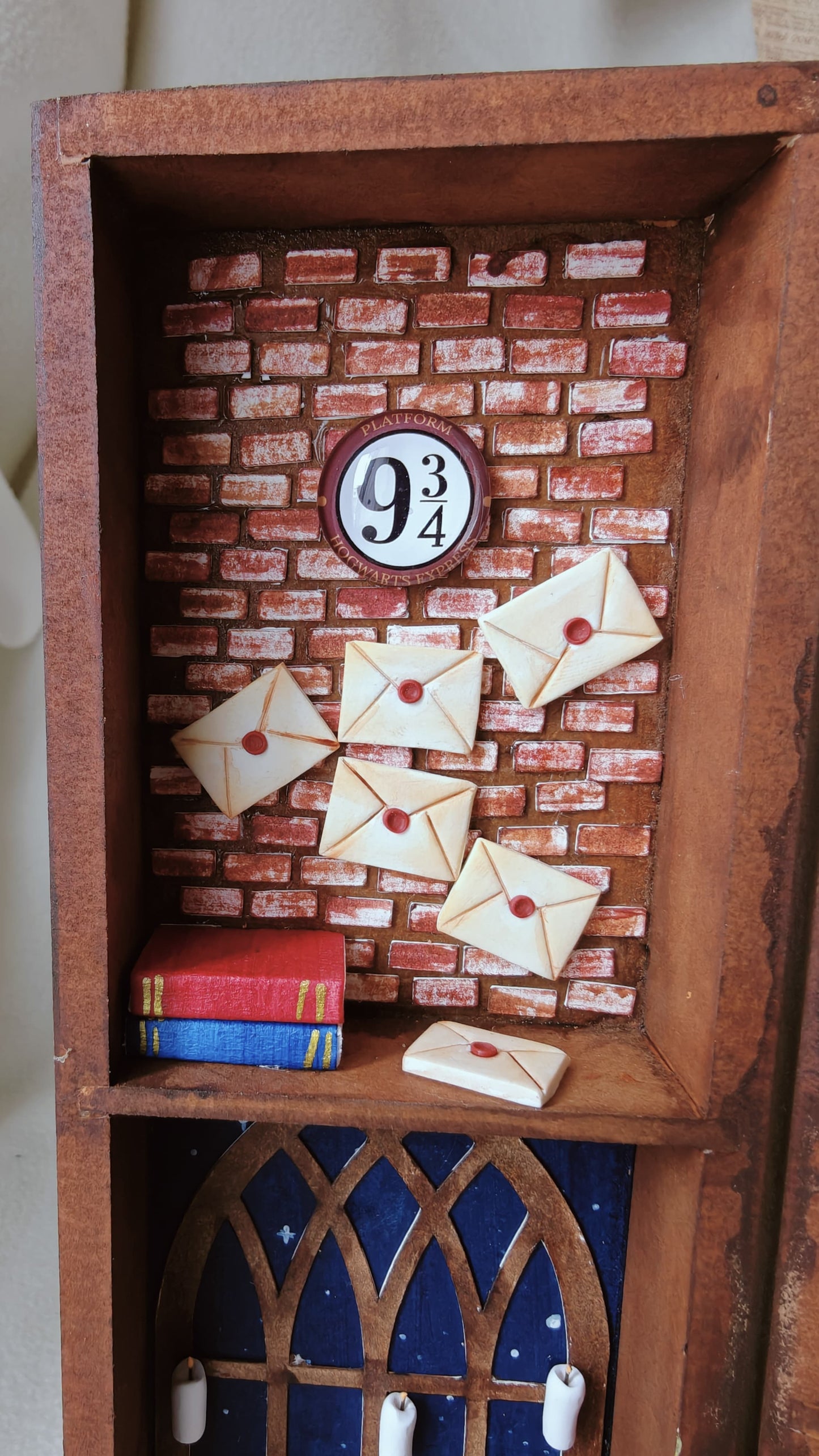 PRE-ORDER: Harry Potter Inspired Miniature Bookshelf