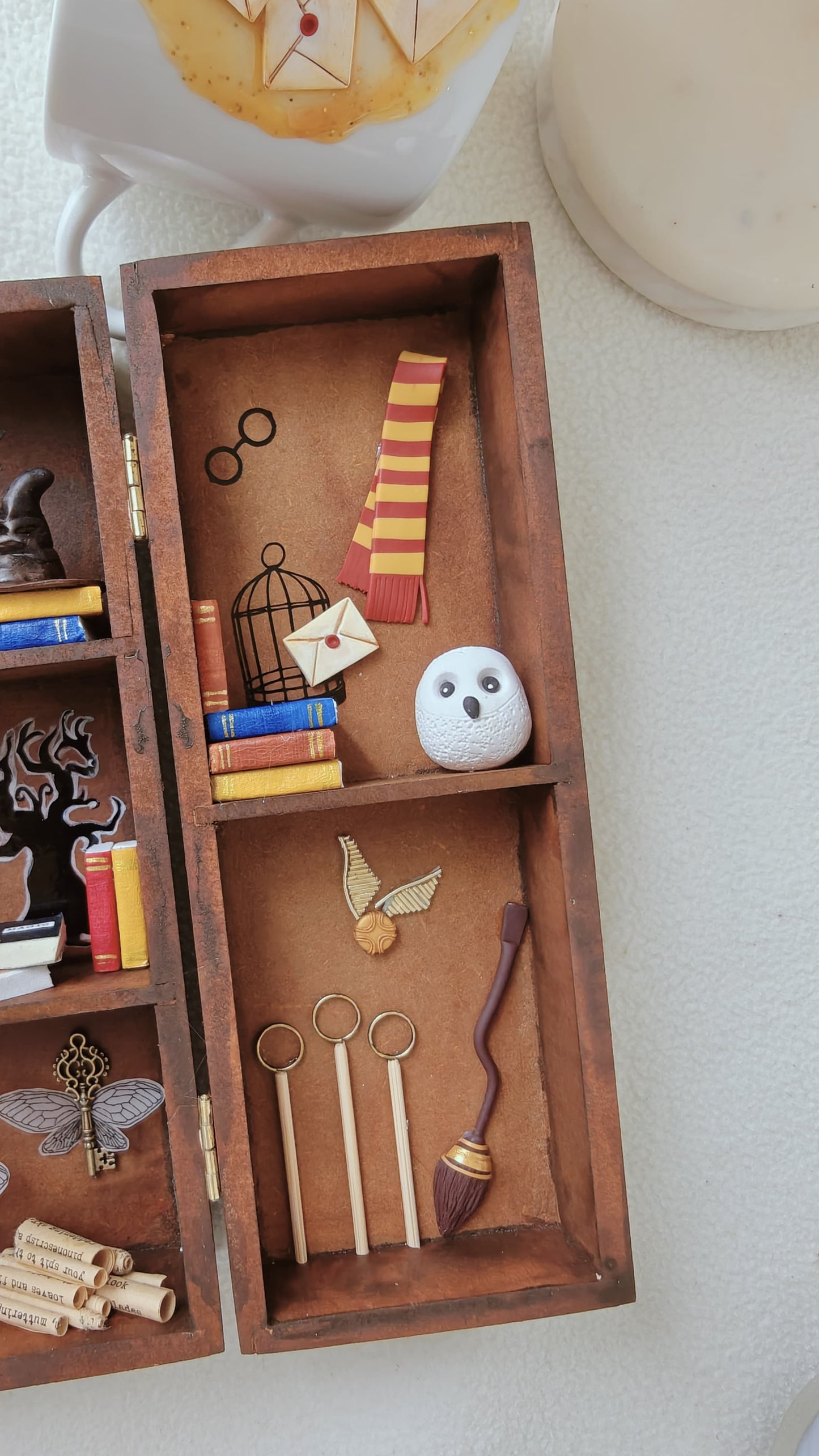 PRE-ORDER: Harry Potter Inspired Miniature Bookshelf