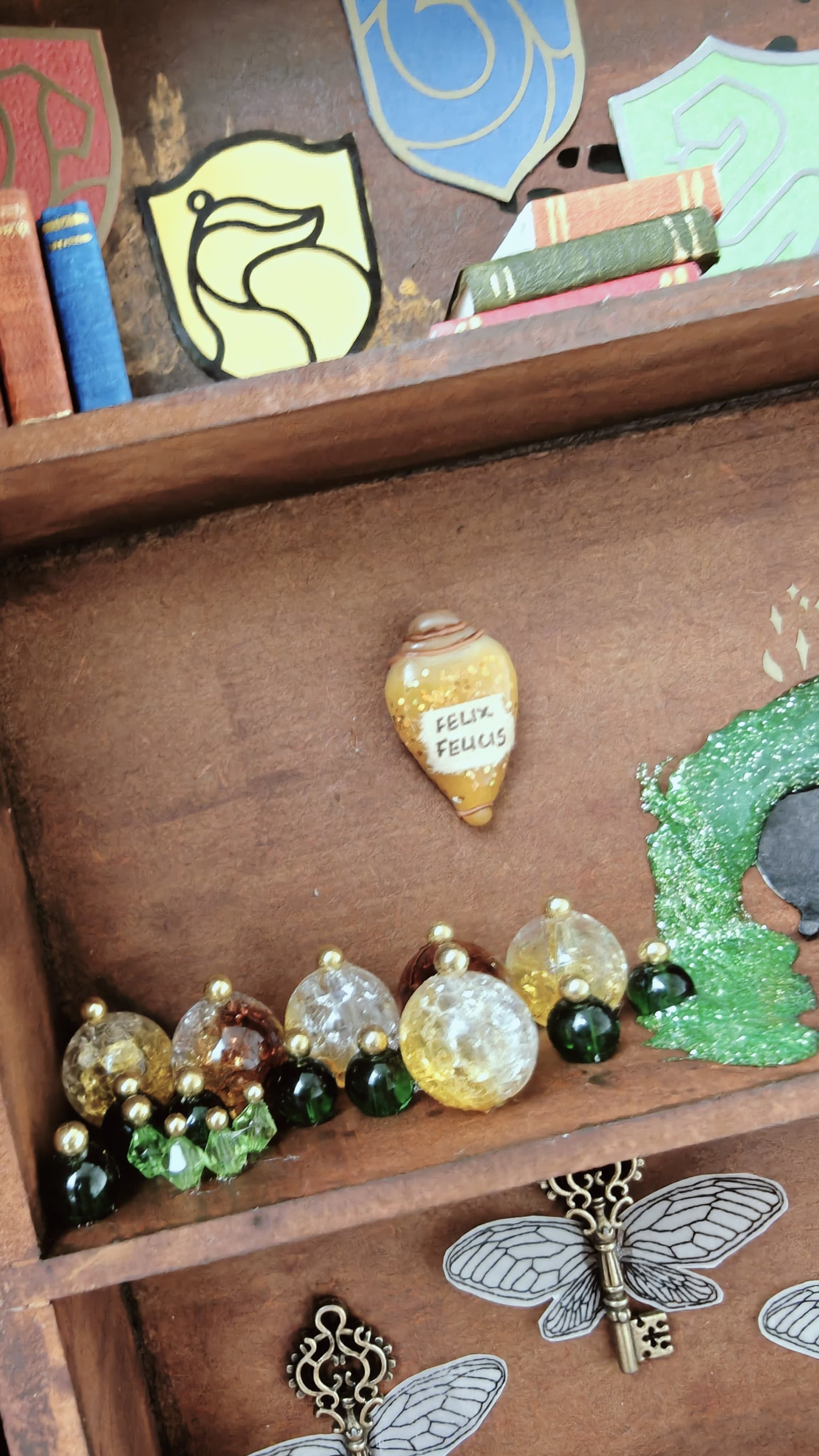PRE-ORDER: Harry Potter Inspired Miniature Bookshelf