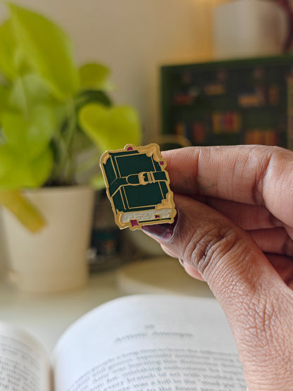Aesthetic Book - Bookish Enamel Pin