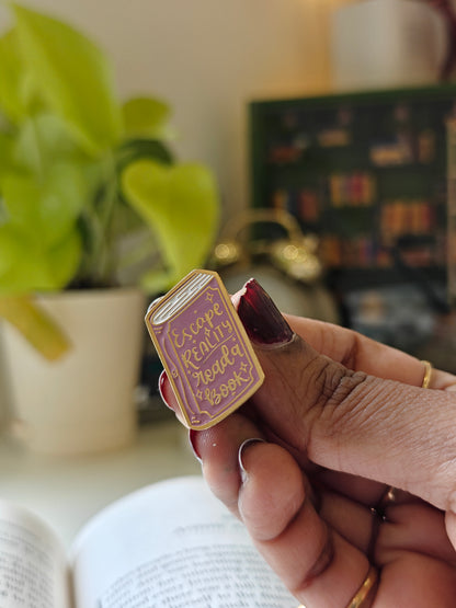 Read A Book - Bookish Enamel Pin