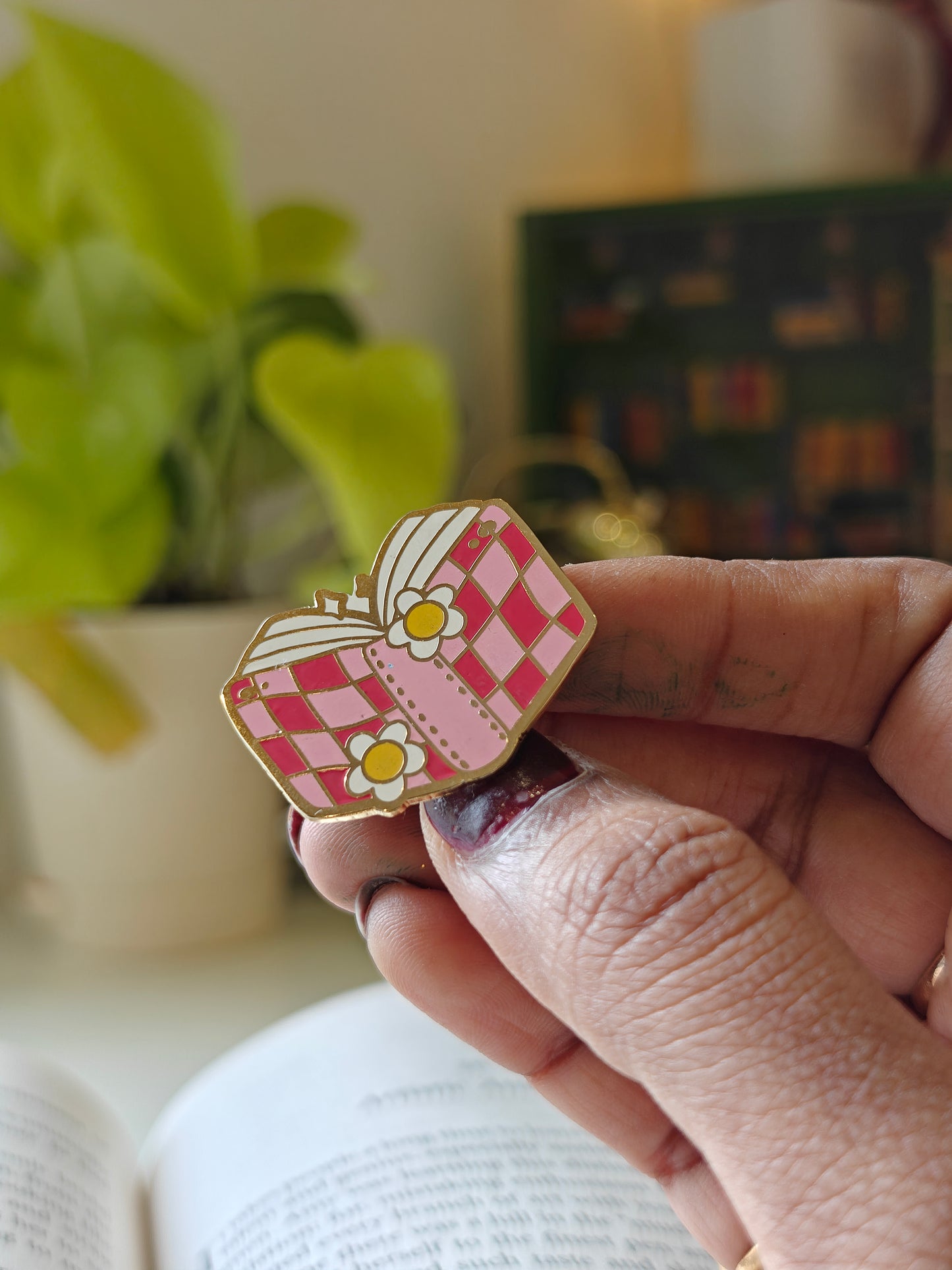 Cute Book - Bookish Enamel Pin
