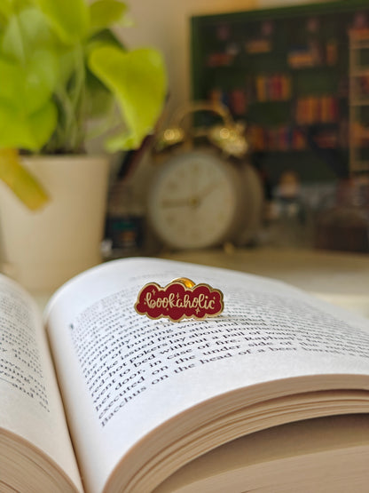 Bookaholic - Bookish Enamel Pin