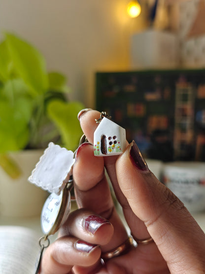 "No place like Home" Bookish Bag Charm