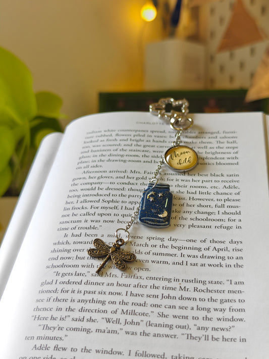 Moonchild Mason Jar Bookish Bag Charm