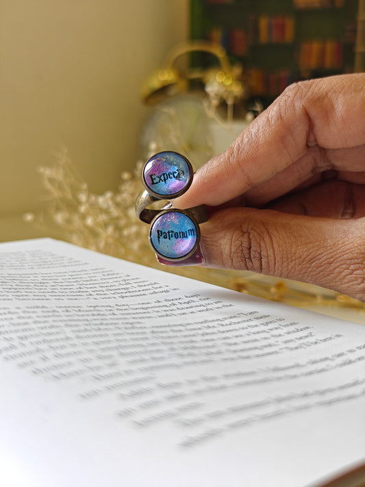 Expecto Patronum - Bookish Ring