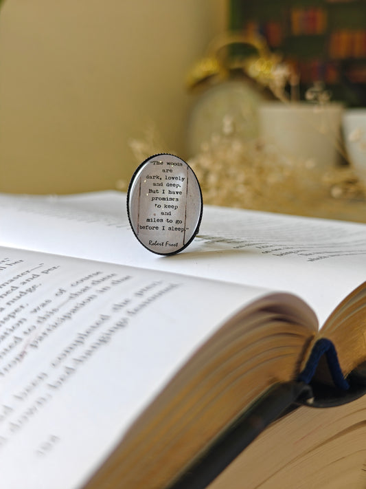 Miles to go - Bookish Ring