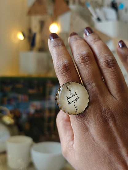 Mischief Managed - Bookish Ring