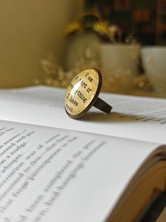 Everything I read - Bookish Ring