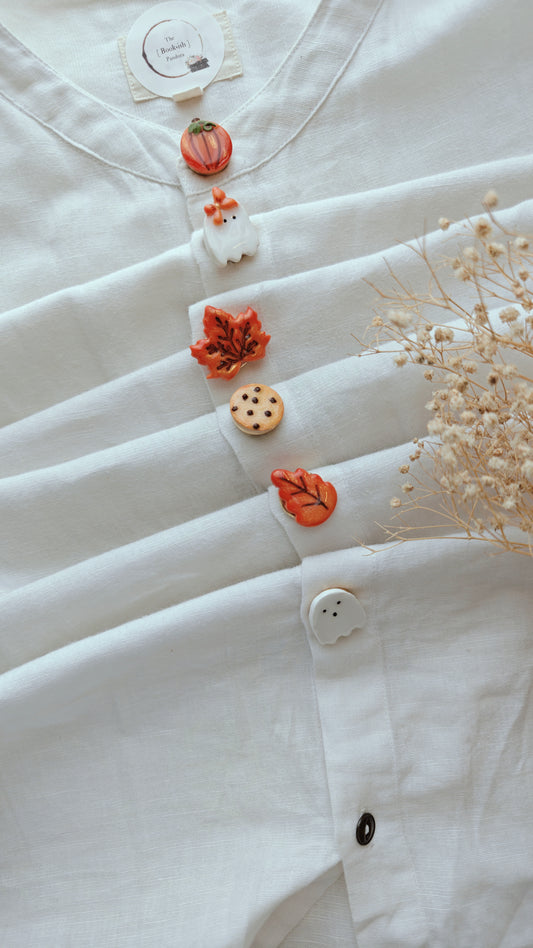 Button Covers - Halloween Themed