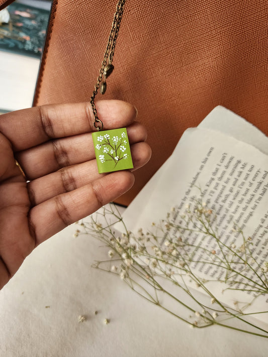 Wildflower Book - Bag Charm
