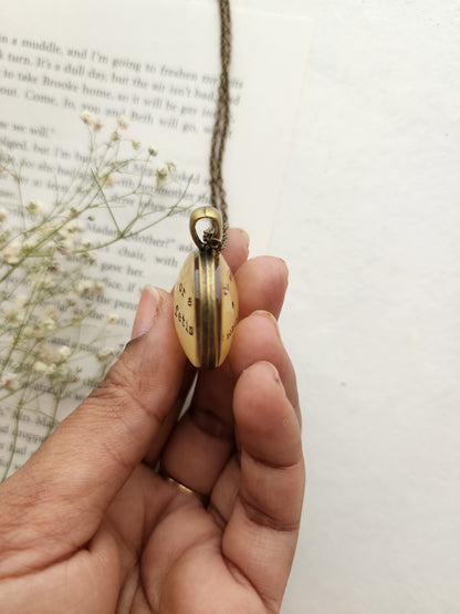 "are we a moment.." Quote Pendant