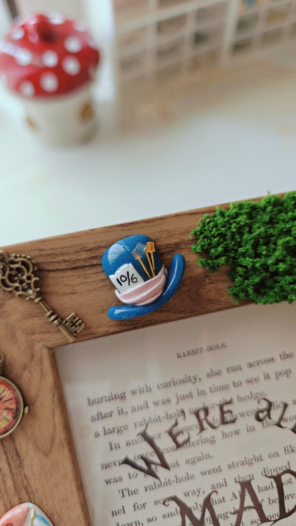 We’re All Mad Here Alice Bookish Wall Art