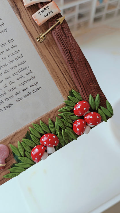 We’re All Mad Here Alice Bookish Wall Art
