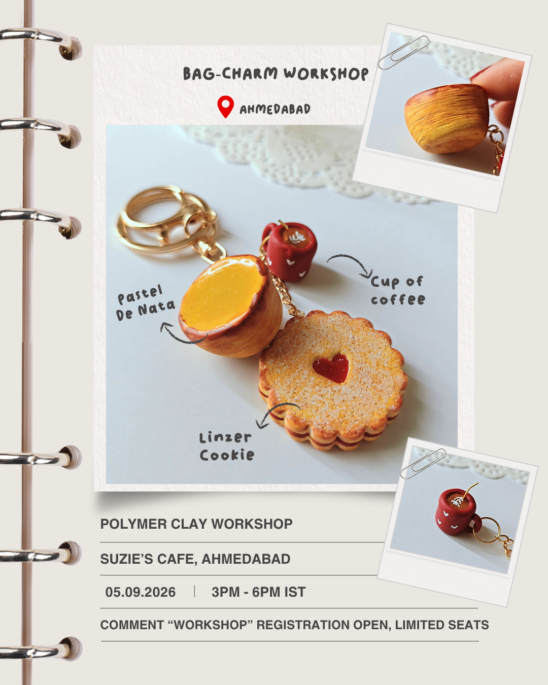 Bag Charm Making Workshop - Ahmedabad | 5th September
