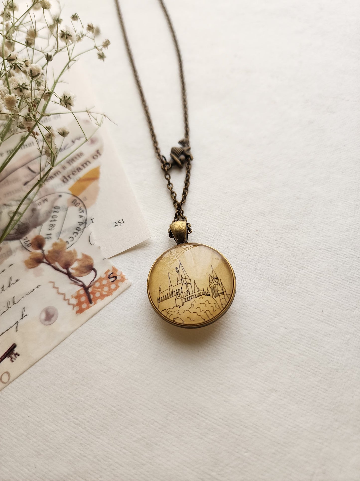 "Hogwarts will always be there...” Quote Pendant