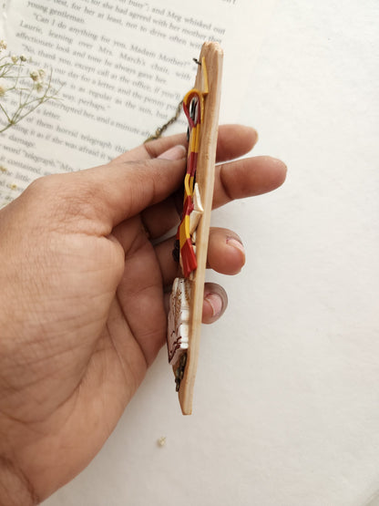 Wizarding World Bookmark | Handmade Polymer Clay Magic