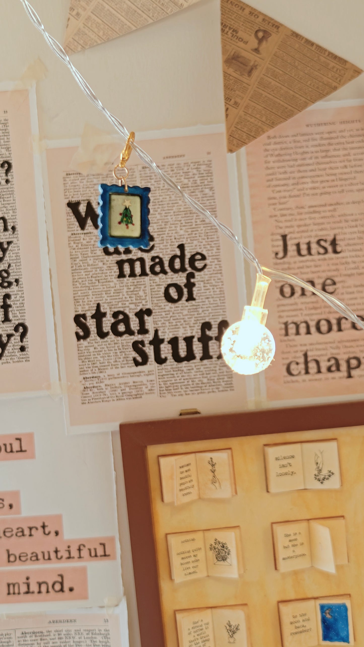 Christmas Mini Postcards Charms