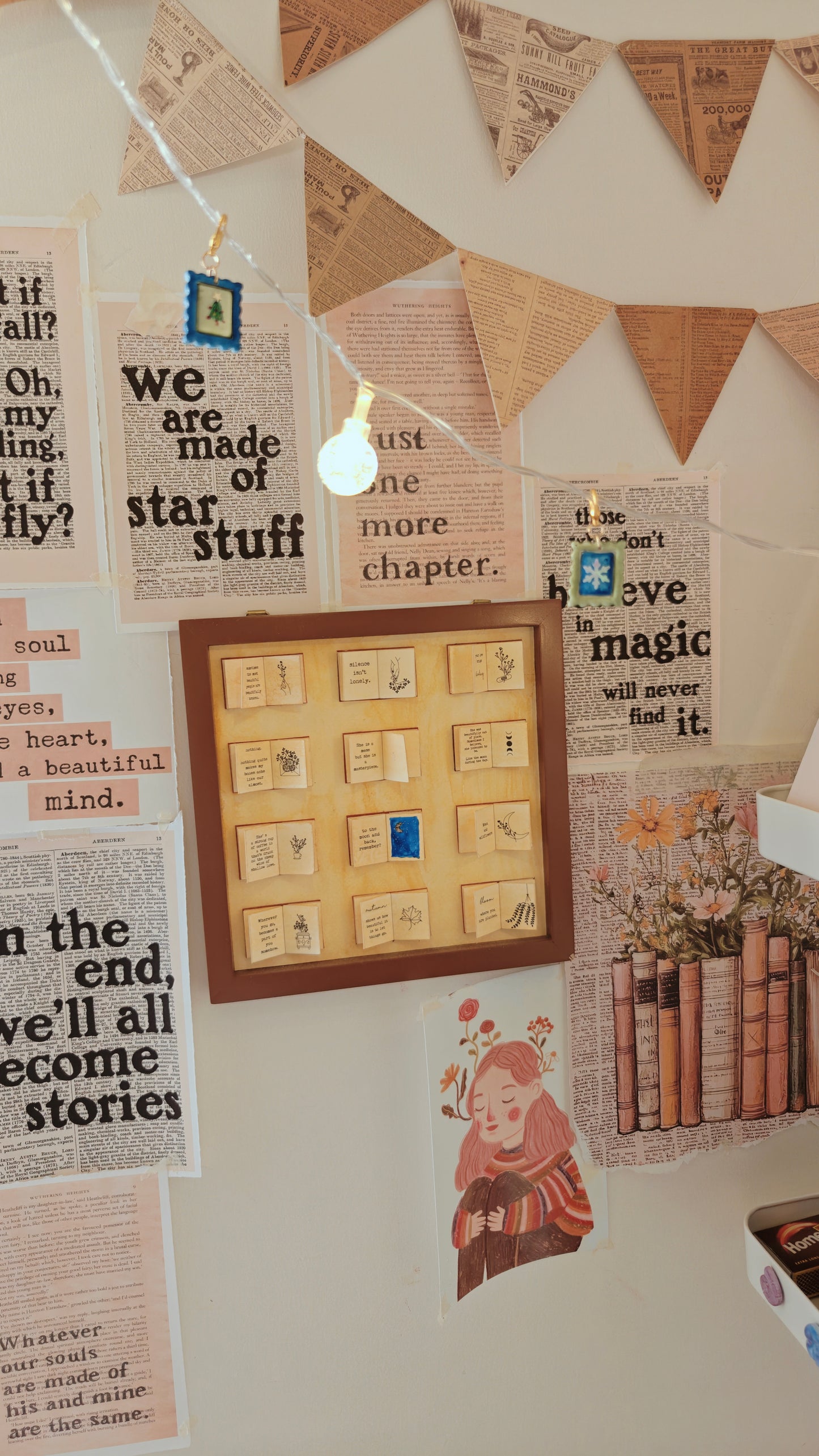 Christmas Mini Postcards Charms