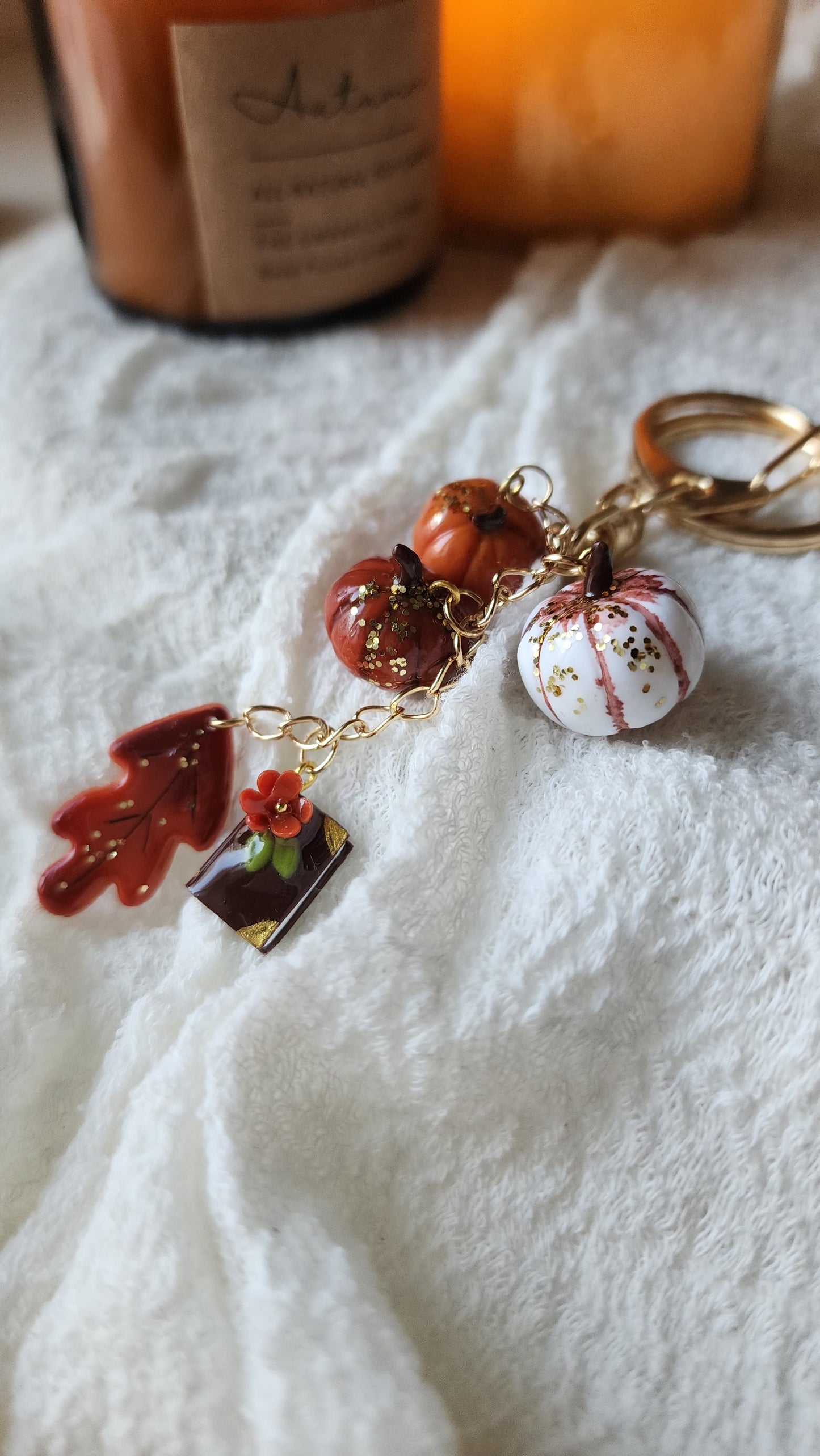 Halloween themed Bag Charm & Keychain