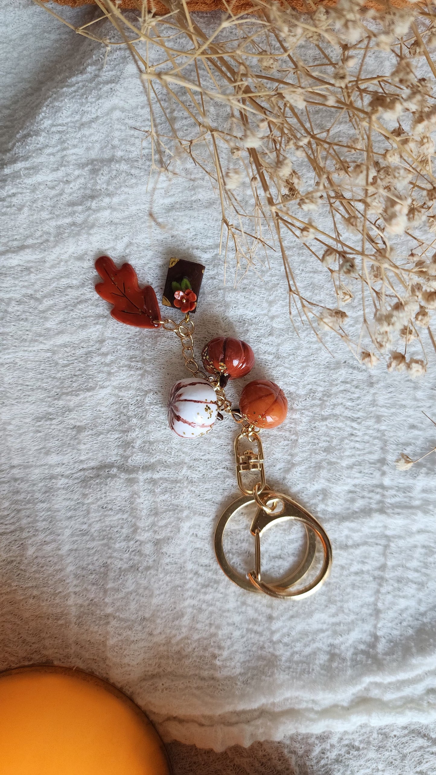 Halloween themed Bag Charm & Keychain