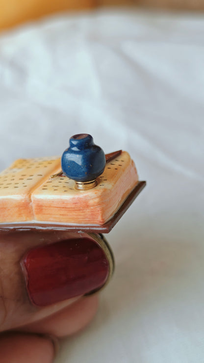 Writer’s Inkpot Fidget Spinner Ring