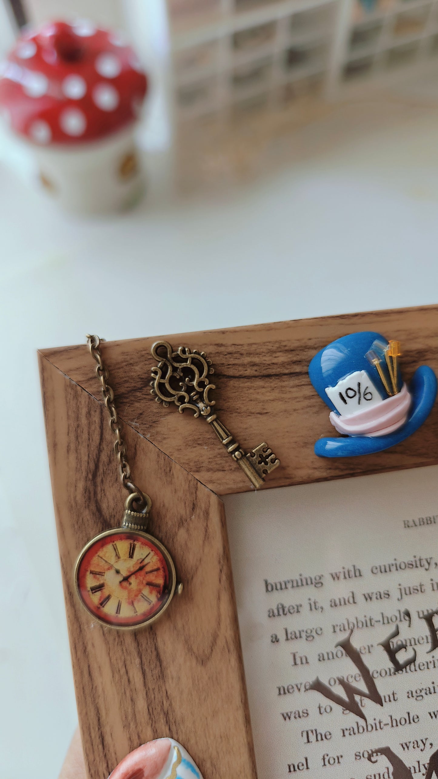 “We’re All Mad Here” Bookish Wall Art