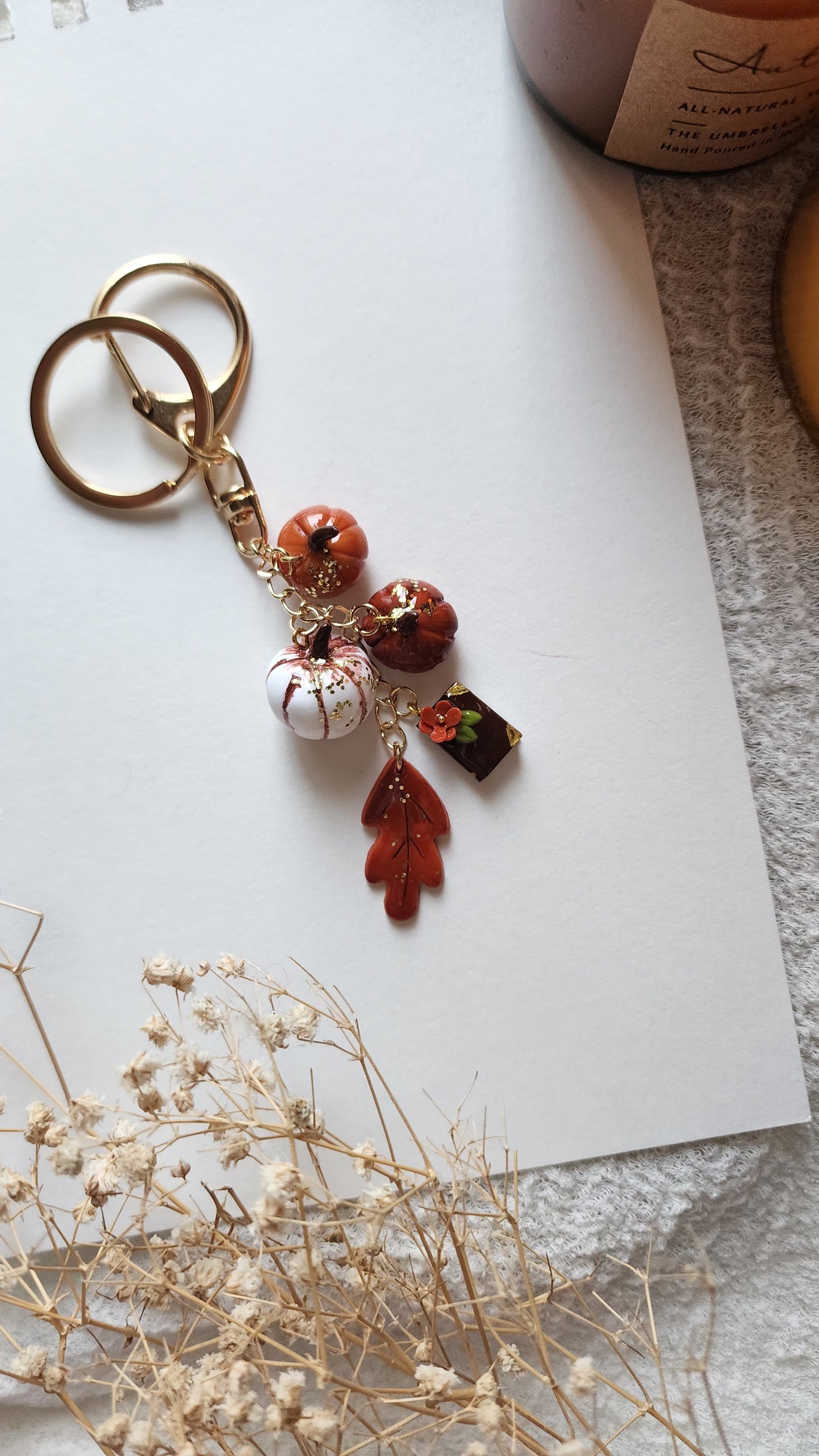 Halloween themed Bag Charm & Keychain