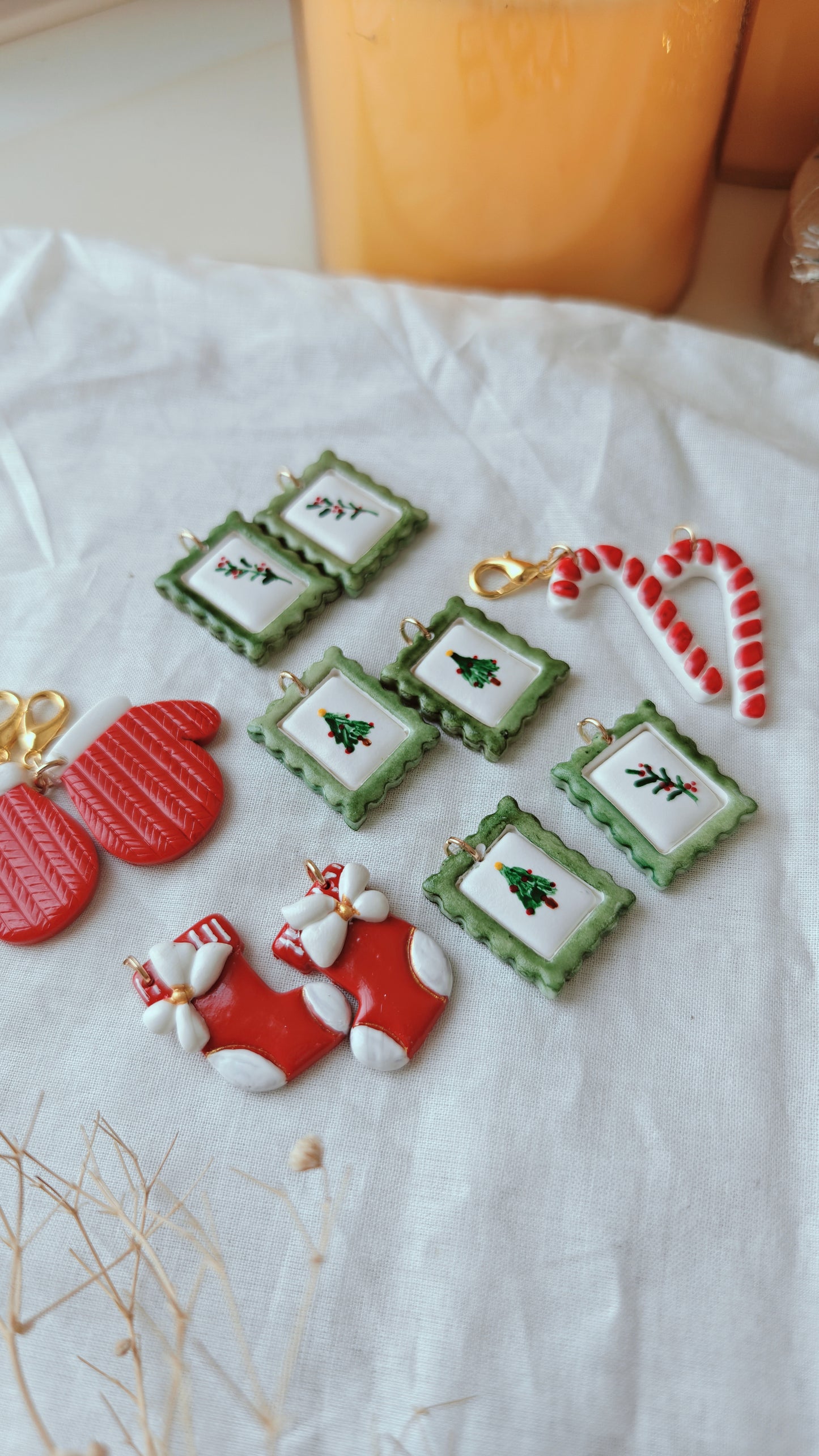 Christmas Ornaments Charms