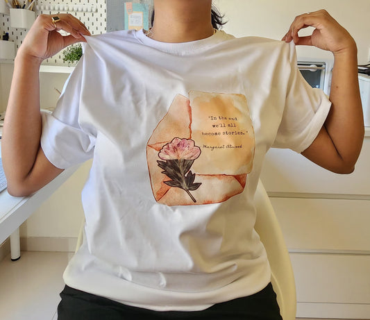 "We'll all become stories." - Unisex Oversized Classic T-shirt