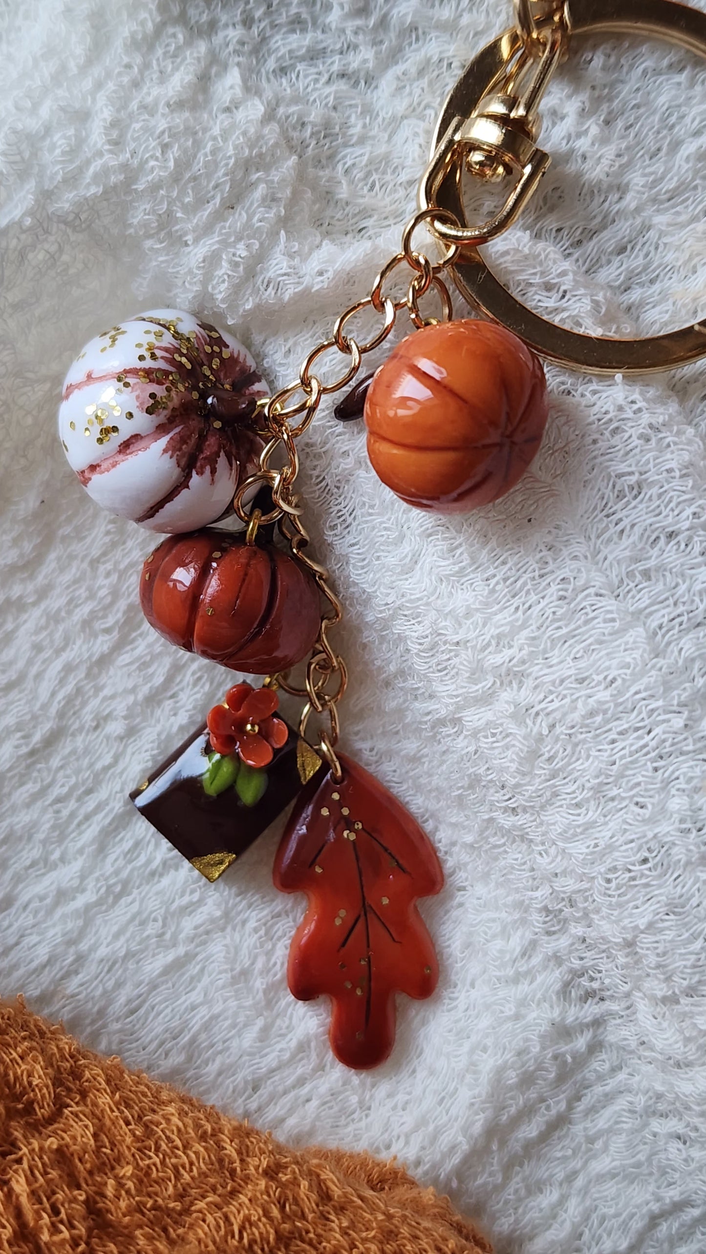 Halloween themed Bag Charm & Keychain